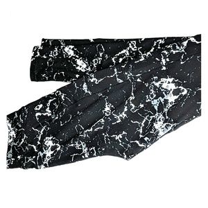 Marbled yoga workout leggings pants